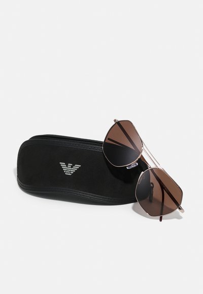 Emporio Armani UNISEX - Solbriller - shiny rose gold-coloured