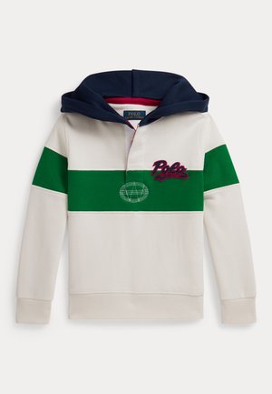 LOGO FLEECE RUGBY HOODIE - Džemperis ar kapuci - nevis multi