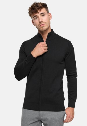 LAU - Sweater met rits - black