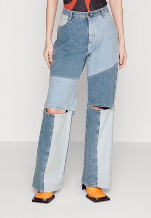 DL1961 ZOIE WIDE VINTAGE - Jean flare - light-blue denim