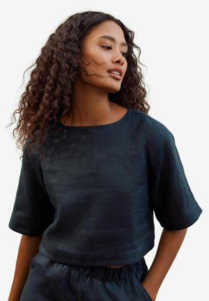 Next REGULAR FIT SHORT SLEEVE - Tricou basic - navy