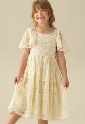 Angel & Rocket, REGULAR FIT - ANNABELLE VINTAGE LACE MESH DRESS - Cocktailkjole / festkjole - cream