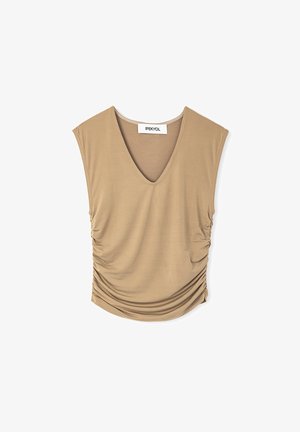 Ipekyol, V NECK - Blouse - natural