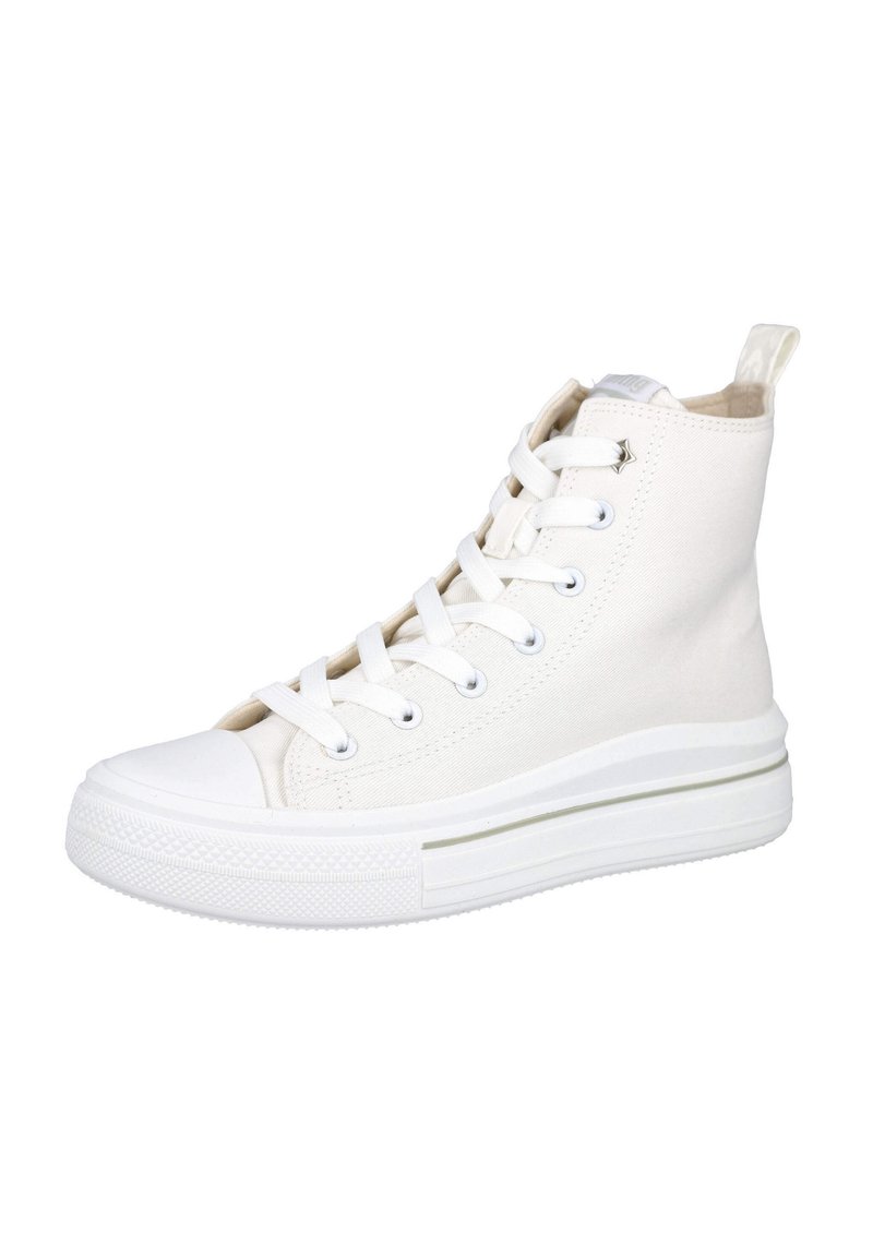High Top Mustang Zapatillas Altas Mustang Zapatillas Altas White