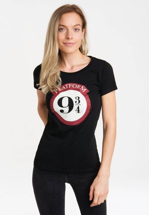 LOGOSHIRT HARRY POTTER - HOGWARTS EXPRESS - GLEIS 9 3/4 - Camiseta estampada - schwarz