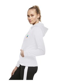 Merchcode PEACE  GRAFFITI - Kapuzenpullover - white