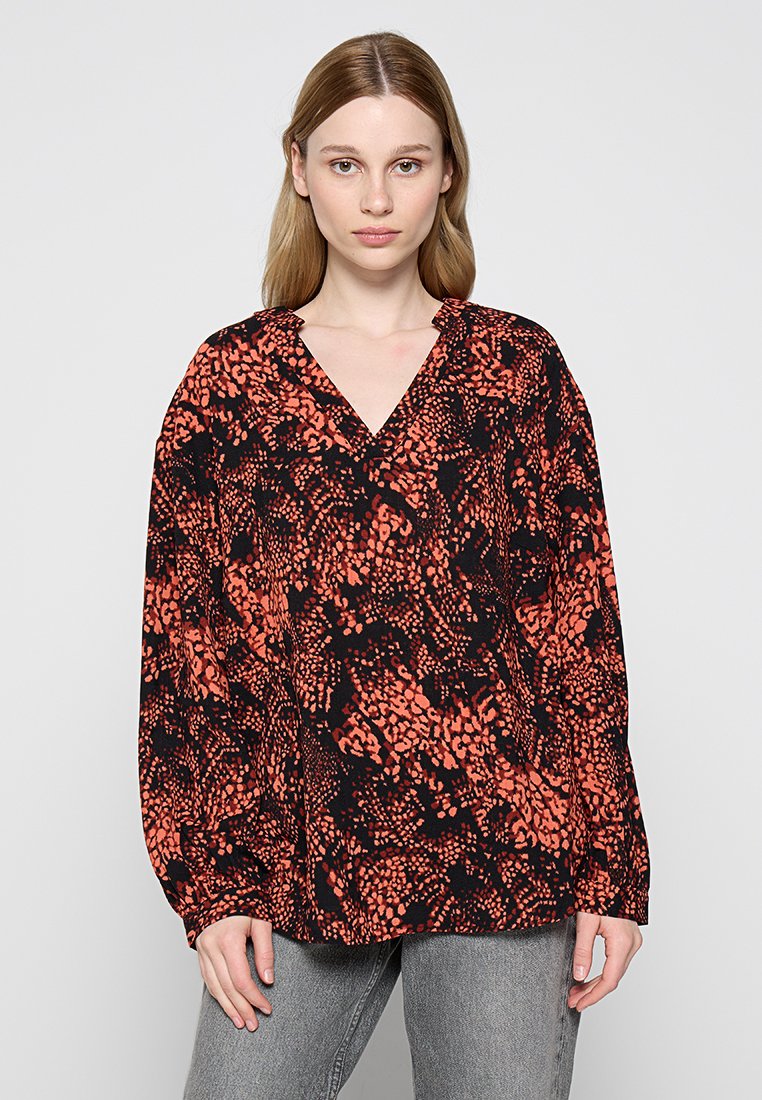 Vero Moda Curve Blouse zwart Vero Moda Curve Blouse zwart