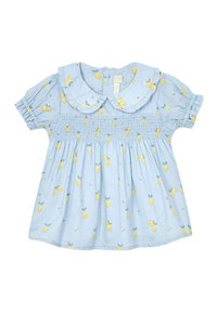 JoJo Maman Bébé - LEMON FLORAL REGULAR FIT - Dnevna obleka - blue Miniaturna slika 1