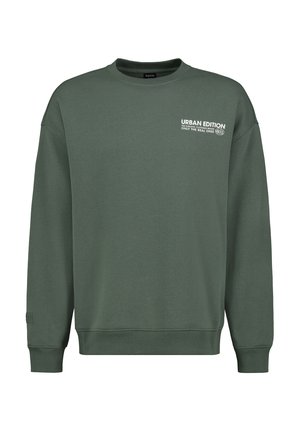 RUNDHALS - Sweatshirt - grün