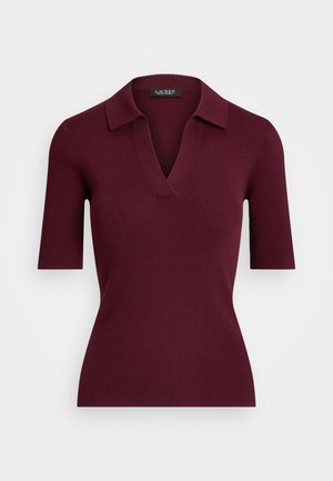 Polo - bordeaux