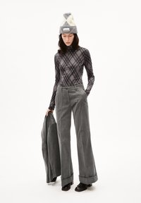 ARMEDANGELS GRAZILIAA ARGYLE - Longsleeve - iron cast