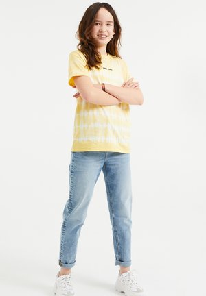 Camiseta estampada - light yellow