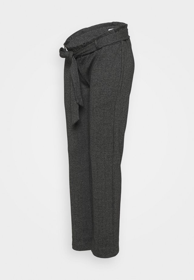 MLPAOLA PANTS - Broek - grey/white