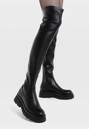 Overknees - black
