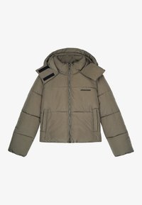 BLANCA CRUSHED PUFFER JACKET - Talvejope - mud olive