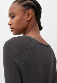 QS MIT V-AUSSCHNITT - Jumper - dunkelgrau