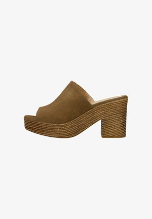 Wojas, KLAPKI DAMSKIE - Mules à talons - brown -