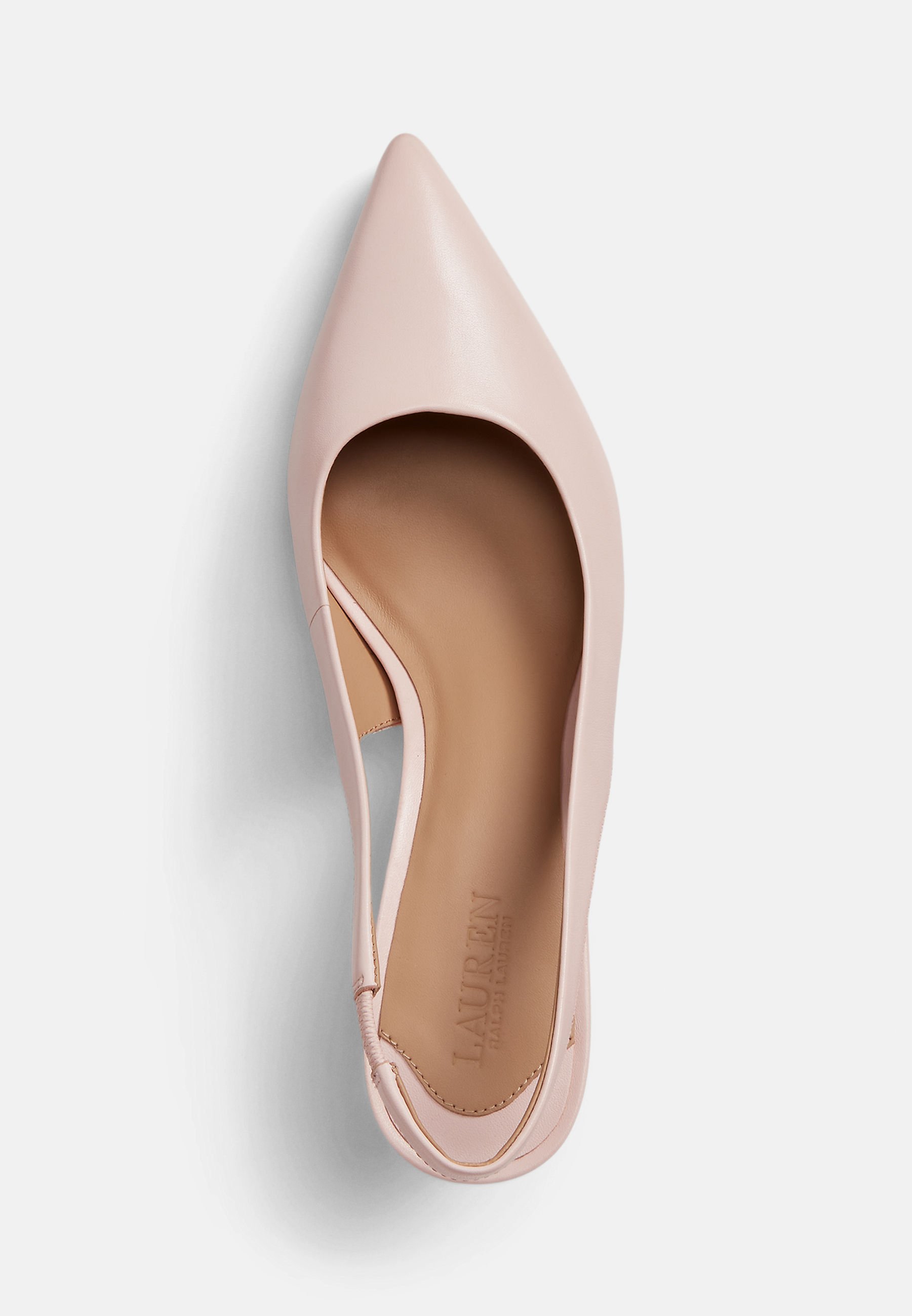 Lauren Ralph Lauren LOLAH II NAPPA LEATHER SLINGBACK PUMP