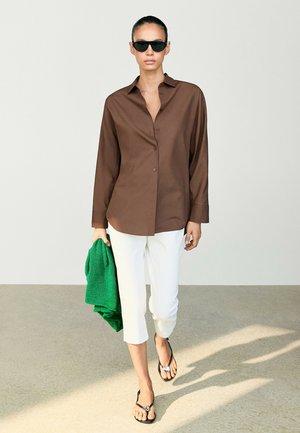 Massimo Dutti, Chemisier - dark brown