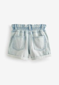 Next ELASTICATED WAIST - REGULAR FIT - Jeansshorts - light blue