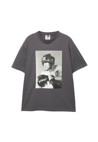 SHORT SLEEVE MUHAMMAD ALI - T-shirt imprimé - dark grey