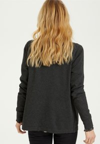 Kaffe Strickjacke - dark grey