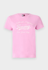 ESSENTIAL LOGO TEE - T-shirt print - carnival pink