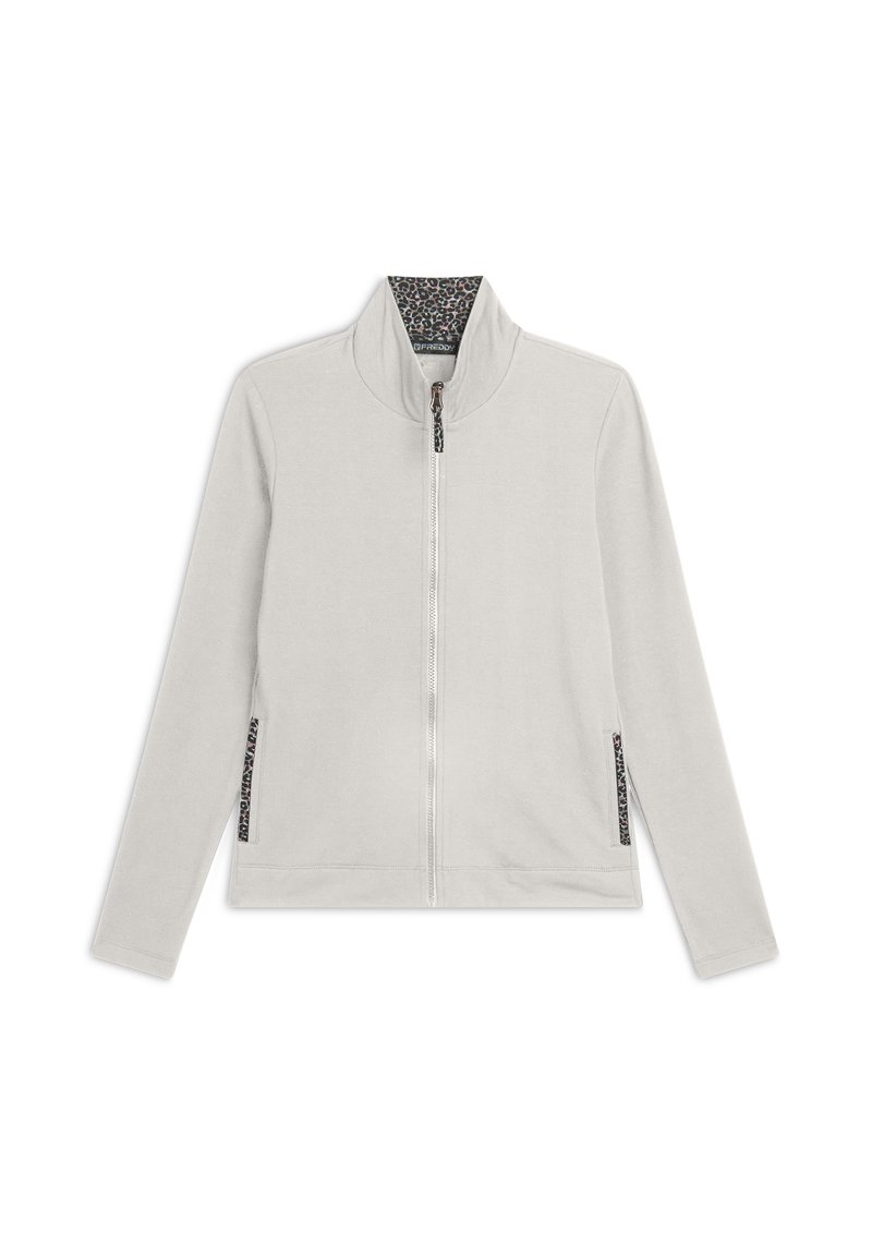 Freddy DETTAGLI LEOPARDATI
 - Forro polar - allover leopard  beige