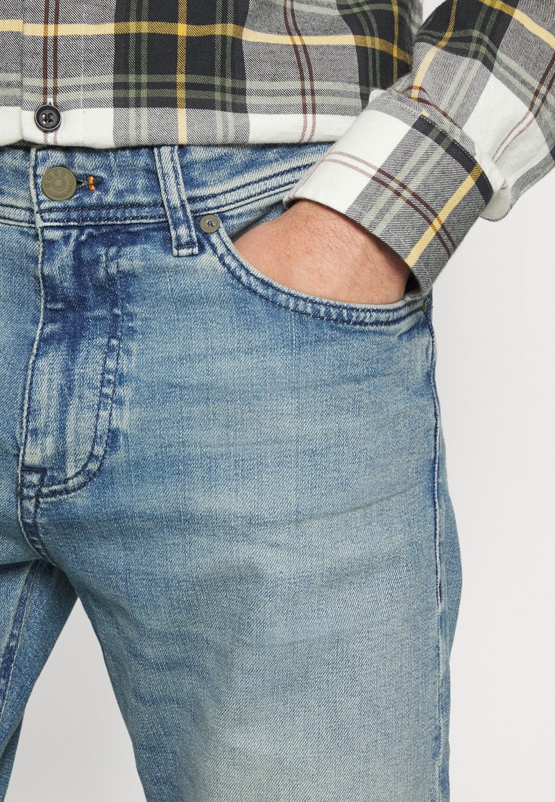 Herren Skinny Fit | BOSS DELAWARE Jeans Slim Fit blue/blau - XP00491 Herren Skinny Fit | BOSS DELAWARE Jeans Slim Fit blue/blau - XP00491