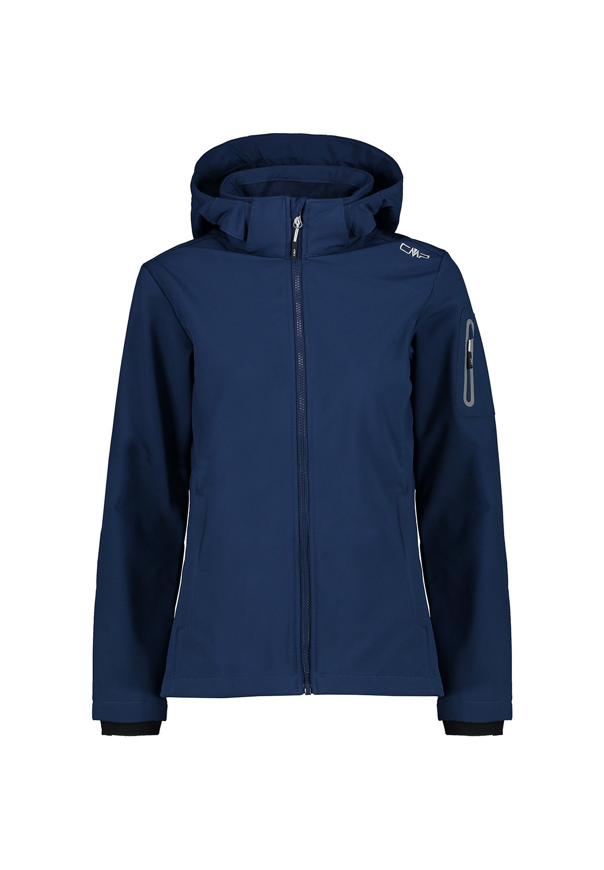 CMP ZIP HOOD Softshelljacke blue/dunkelblau