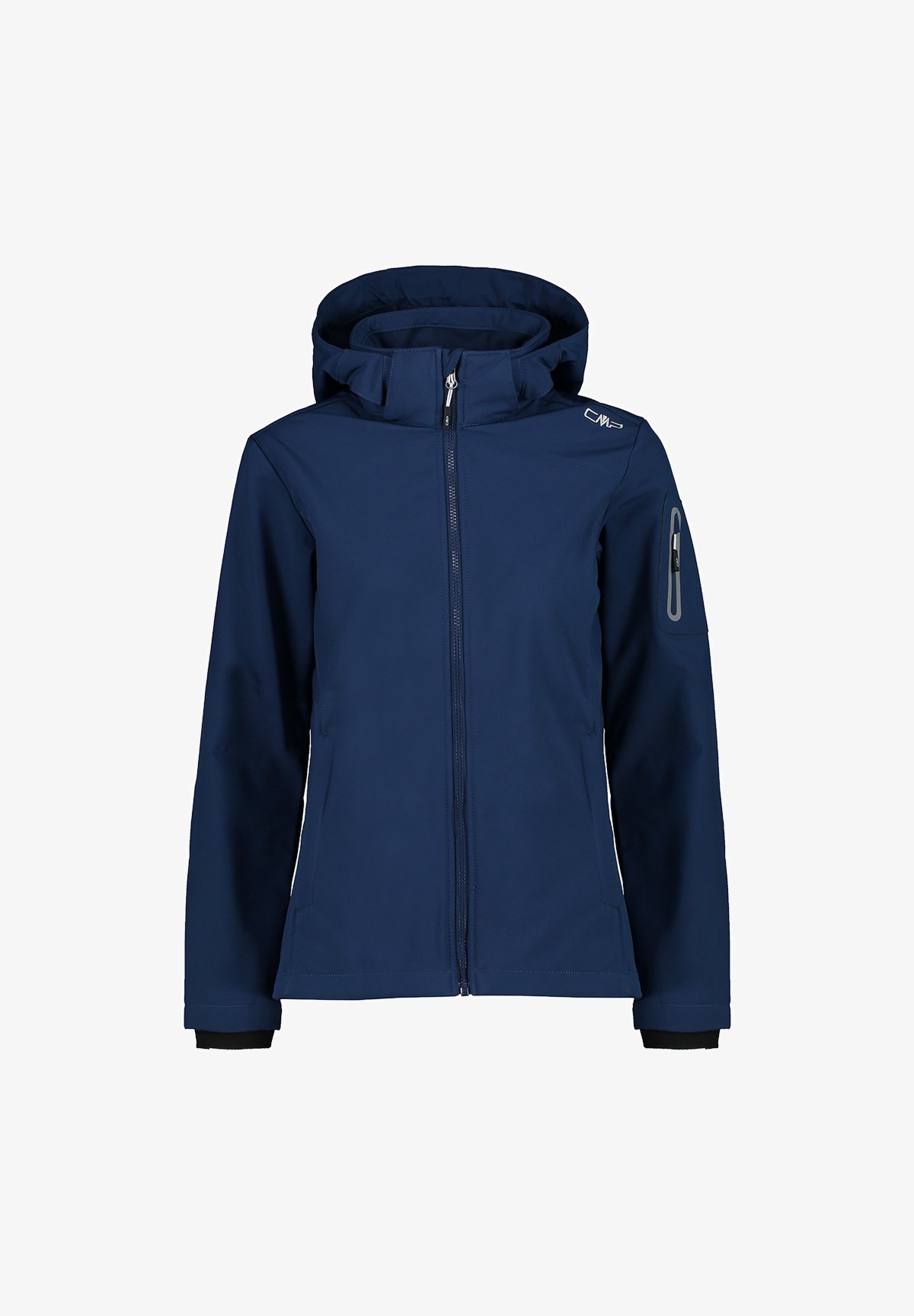 CMP ZIP HOOD Softshelljacke blue/dunkelblau