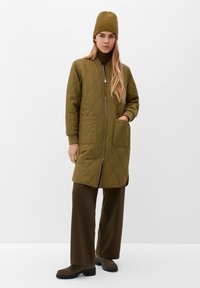 s.Oliver COL DROIT - Wintermantel - guacamole