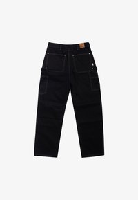 BLKVIS ATELIÉR DOUBLE KNEE UNISEX - Tööteksad - black