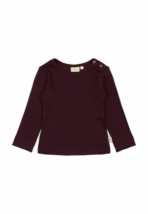 Långärmad tröja - dark grape