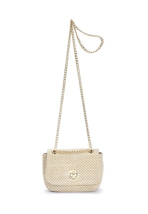 Cross body bag - beige weiß