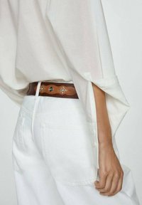 Mango Skjortebluser - white