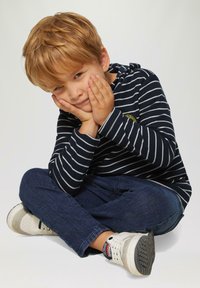 s.Oliver RAYURES PATCH - Longsleeve - navy