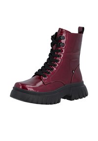 Rieker Bottines à lacets - rot