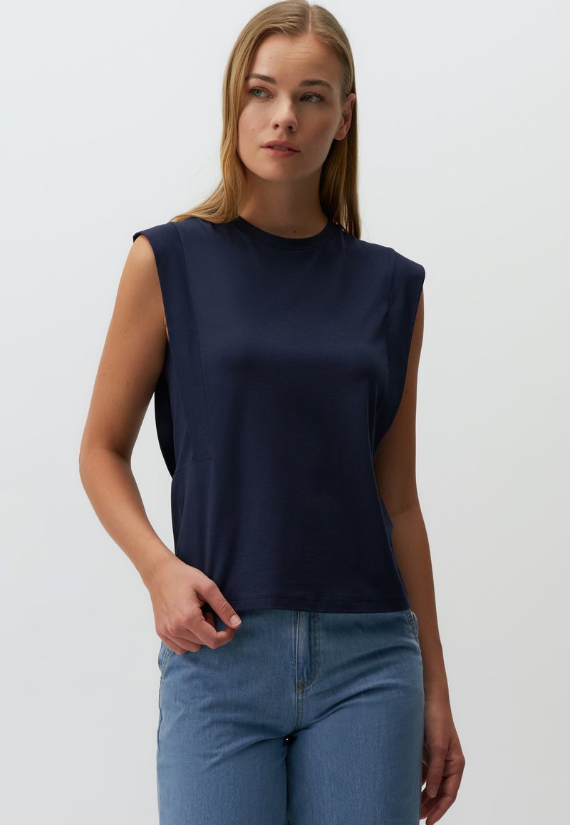 Jimmy Key CREW-NECK - T-shirt basique - dark blue