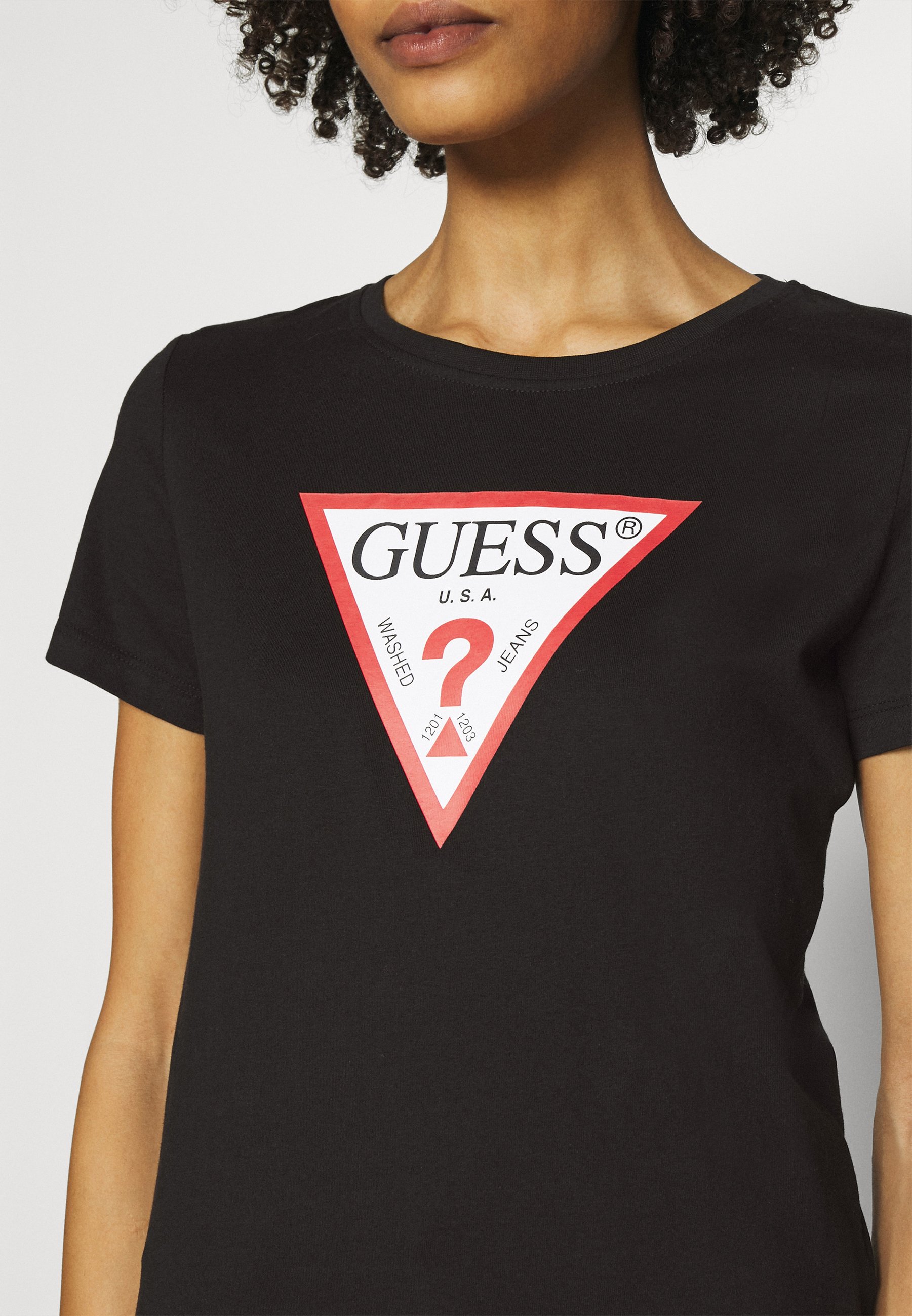 Guess ORIGINAL - T-shirt print - jet 