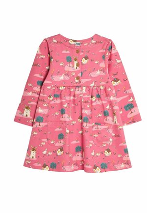 HOMESTEAD FRIENDS BUTTON FRONT REGULAR FIT - Day dress - pink