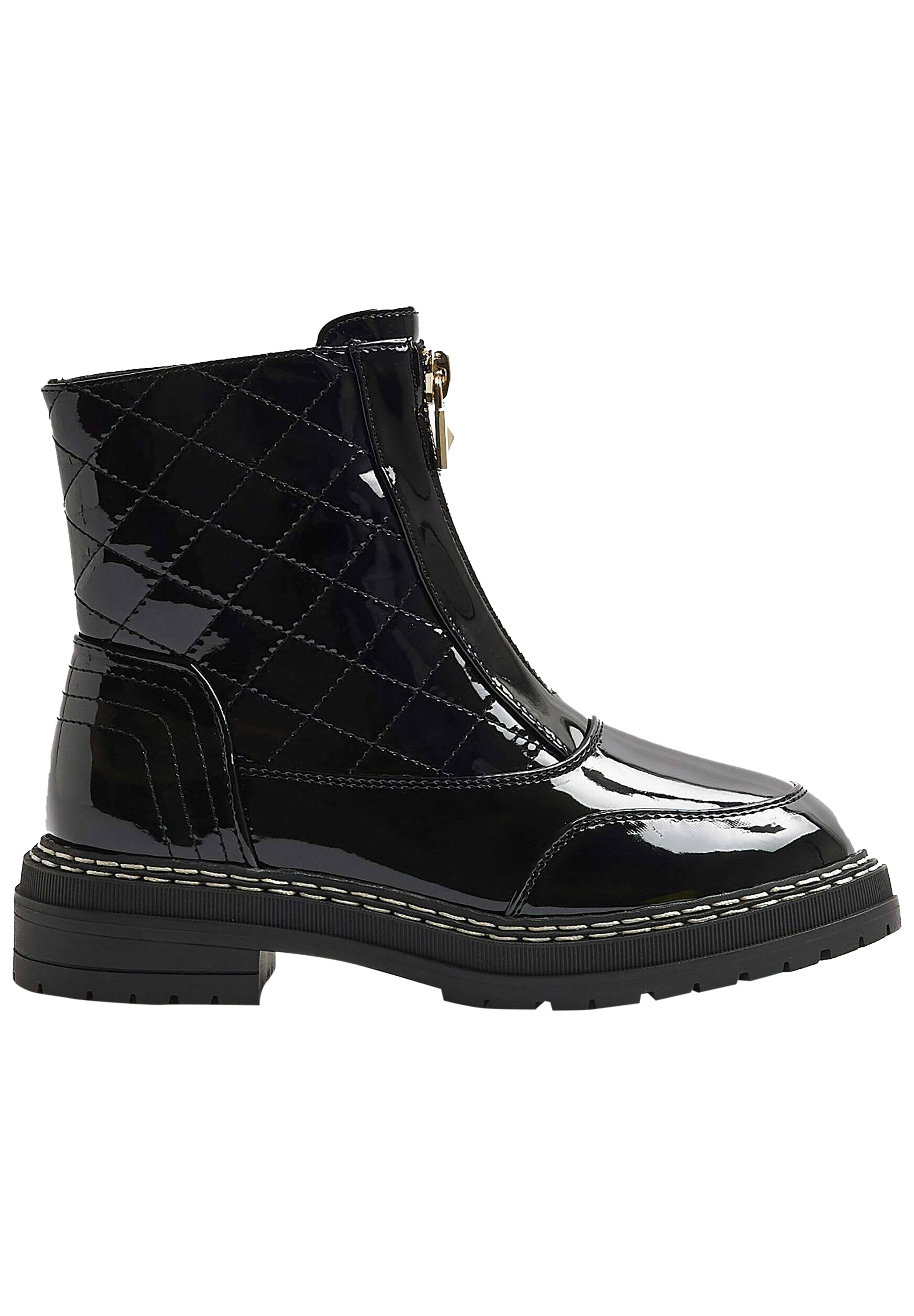 River Island Korte laarzen - black/zwart - Zalando.be