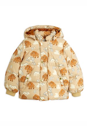 MAMMOTHS HOODED PUFFER UNISEX - Chaqueta de invierno - beige