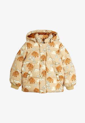 MAMMOTHS HOODED PUFFER UNISEX - Chaqueta de invierno - beige