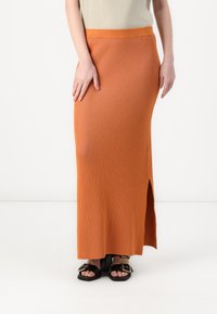 Samsøe Samsøe SACHERYL SKIRT - Maxirock - autumn maple mel