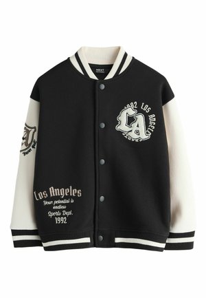 REGULAR FIT - GRAPHIC - Bomberjacke - black white