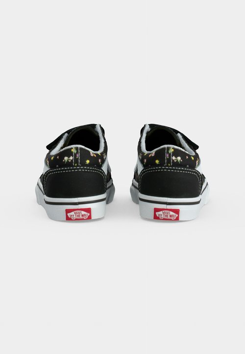 Vans OLD SKOOL V UNISEX - Baby shoes - black/sunset blush — foto 4