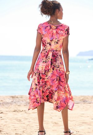 Beach Time, BEACH TIME SOMMERKLEID - Jersey dress - pink bedruckt