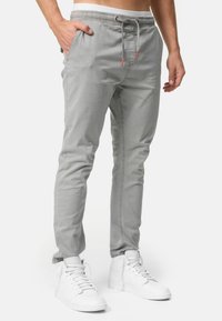 INDICODE JEANS OSBORNE - Pantalones - lt grey