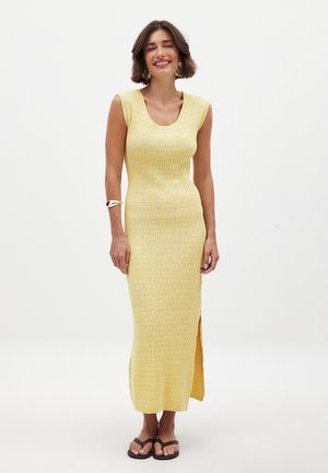 NA-KD CAP SLEEVE - Kampsunkleit - yellow